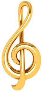 PC Chandra Jewellers Vintage 14kt Yellow Gold Pendant