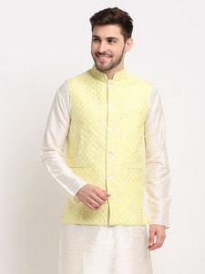 Jompers Sleeveless Embroidered Men Jacket
