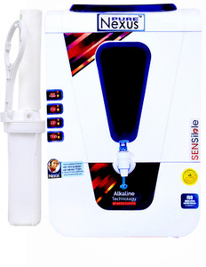 nexus pure SENSIBLE COPPER 10 L RO + UV + UF + TDS Control + Alkaline + UV in Tank Water Purifier