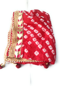 jain matching center Silk Blend Embellished Women Dupatta
