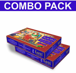Kaveri Mehandi Cone Box Herbal Pure Leaves of Natural Henna for Hand Design on Festivals & Special Occasions (Pack of 24 pcs) Natural Mehendi