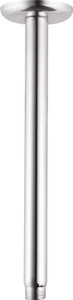 RUHE Premium Grade Stainless Steel 8 Inches Ceiling Round Shower Arm (Chrome Finish) Shower Head