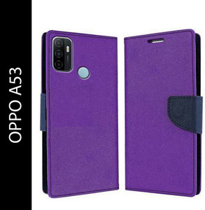 Mehsoos Flip Cover for OPPO A53, OPPO A33