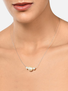 Pendant Necklace Snapdeal Neck Chain ZAVERI PEARLS Invisible