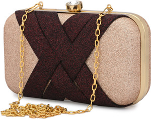 FOR THE BEAUTIFUL YOU Party, Casual Peach  Clutch
