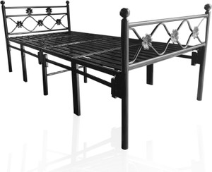 Sahni portable European style (Modern) folding Metal Single Bed