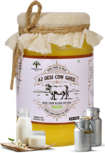 Vanalaya A2 Desi Cow 100% Pure and natural made from bilona method Ghee Glass Bottle