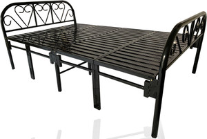 Sahni Sahni portable furniture Metal Double Bed