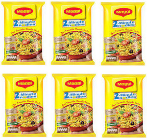Maggi Masala Instant Noodles Vegetarian 840 GRAMS (140G*6) Instant Noodles Vegetarian