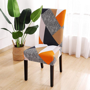 WeClever Polycotton Abstract 1 Seater Chair Cover