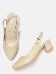 Marc Loire Women Yellow Heels