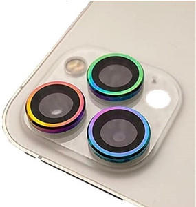 Mobilive Camera Lens Protector for Apple iPhone 12 Pro Max Metal Ring Protector (Independent Lens Protection)