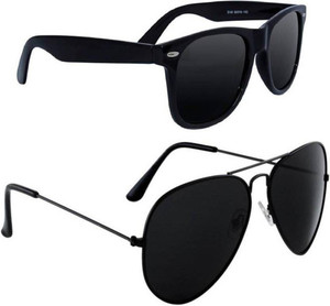 Kytsch Wayfarer, Aviator Sunglasses
