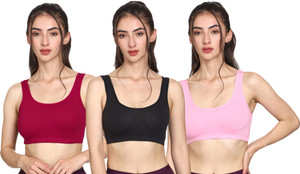 ZUVAIRIYA STORE Women Sports Non Padded Bra