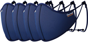 G1 WONDERS Pack Of 4 Antiviral Anti Pollution Graphene Silver Nano Technology Protected Layer Reusable Washable Face Mask Face Mask Washable, Reusable