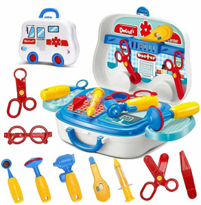 मिखा Doctor Set Pretend Play Toy Kit for Kids