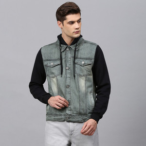 CAHOOT Full Sleeve Washed Men Denim Jacket