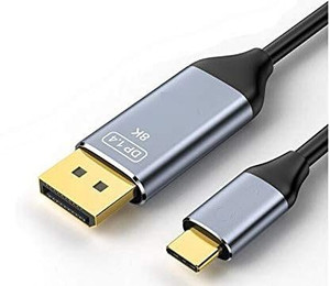 microware USB Type C Cable A m 8K USB C to DisplayPort