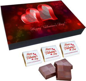 CHOCOINDIANART Valentine's Day, 12 Chocolate Gifts Box, Truffles
