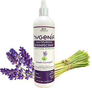 Premium Bionaturals Hygenia Multipurpose Disinfectant with Lavender and Lemongrass Essential Oils – Eco Friendly and Biodegradable – Non Toxic – Government of India Formulation – Safe for Electronics