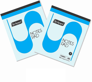 NEELGAGAN Notepad- Slip Pad No. 40 (Type : Ruled with 160 Page) (18.0 cm x 22.0 cm) Regular Note Pad Ruled (P-5) 160 Pages