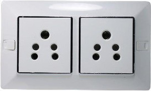 JELECTRICALS Two Sockets Modular Extension board Extension board 2  Socket Extension Boards