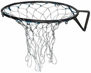 TRIUMPH White Blue All Nylon American Type Extra Fine All Double Basketball Nets 1 Pair Basketball Net