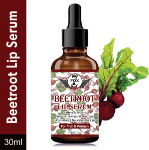 7 FOX Beetroot Lip Serum For Lightening & Brightening Dark Lips For Men & Women-