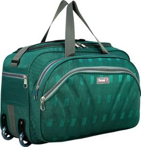 TORRENTO (Expandable) STYLISH NYLON DUFFEL TROLLEY BAG 22 INCH WATERPROOF 65 L TRAVEL LUGGAGE BAGS WITH TWO WHEELS TRAVELLING DUFFEL FOR MEN WOMEN Duffel With Wheels (Strolley)