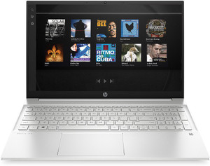 HP Pavilion AMD Ryzen 5 Hexa Core - (8 GB/512 GB SSD/Windows 11 Home) 14-ec0036AU Thin and Light Laptop