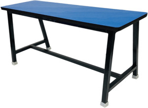 SOMRAJ Garden/Patio/Living Room/Balcony/Lounge Bench Iron Pipe and Wooden top, Suitable for Both Indoor and Outdoor 4FT. Metal 4 Seater