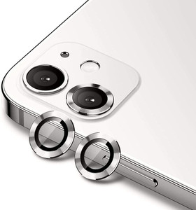 Dallao Camera Lens Protector for Apple Iphone 12 Hardness HD Tempered Camera Protector Glass, Screen Protector High Definition Anti-Scratch Full Coverage Camera Metal Ring Ultra-Thin/Clear
