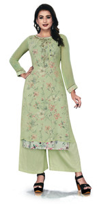REBOOT FASHIONS Women Kurta Palazzo Set