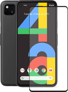 lazzymoby Edge To Edge Tempered Glass for Google Pixel 4a