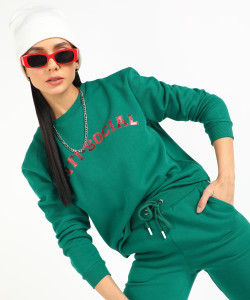 French Connection Full Sleeve Printed Women Sweatshirt