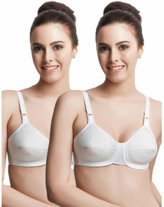 Libertina EMP11WHT Women T-Shirt Non Padded Bra