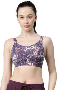 Enamor Full Coverage, Wirefree SB18 Convertible Back High-Impact Women Sports Lightly Padded Bra