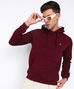 Allen Solly Full Sleeve Solid Men Sweatshirt
