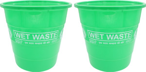 Jaycee Plastic Open Smart Garbage Bin Dustbin 8 Litre Plastic Dustbin