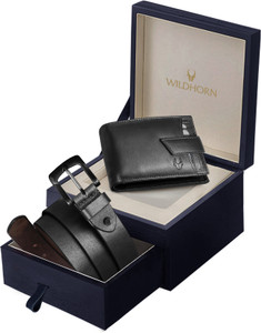 WILDHORN Wallet & Belt Combo