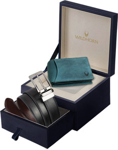 WILDHORN Wallet & Belt Combo