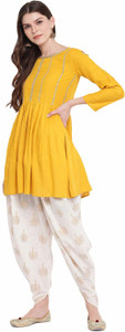 TFP Women Kurta Dhoti Pant Set