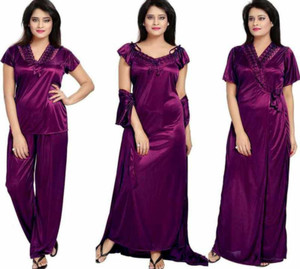 UWNAQA Women Nighty with Robe
