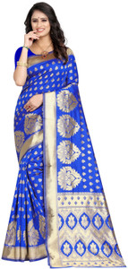 signagraph Woven Banarasi Pure Silk Saree