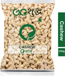 Goshudh Premium Quality Kaju (Cashew)-250gm (Pack Of 1) Cashews