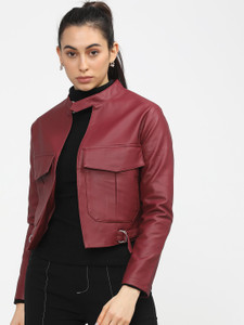Tokyo Talkies Full Sleeve Solid Women Jacket