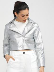 Tokyo Talkies Full Sleeve Solid Women Jacket