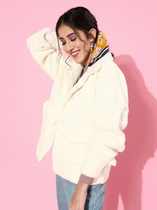 SASSAFRAS Full Sleeve Solid Women Jacket