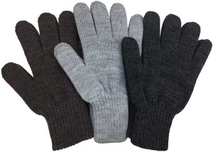 Chitransh Solid Winter Men Gloves