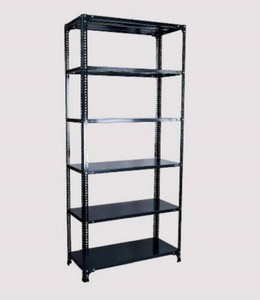Spacious Heavy Duty Luggage Rack with Extra weight capacity in per shelves 20gauge shv 14gauge Angle Dimension 12X36X78 6shv (Color DA Grey Painted). Luggage Rack